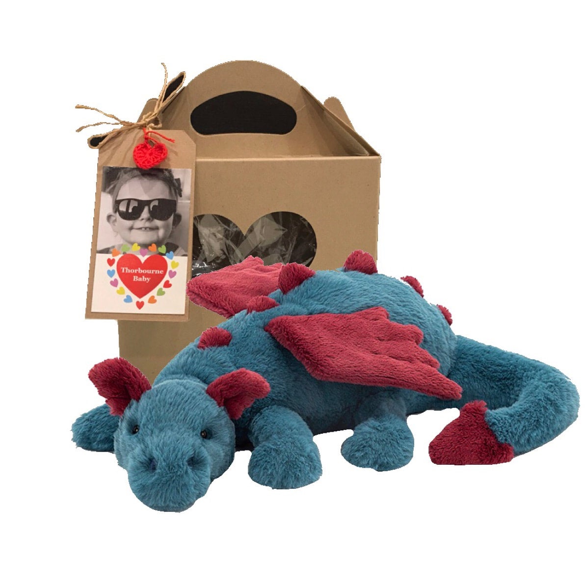 Jellycat Dexter Dragon Small Thorbourne Baby