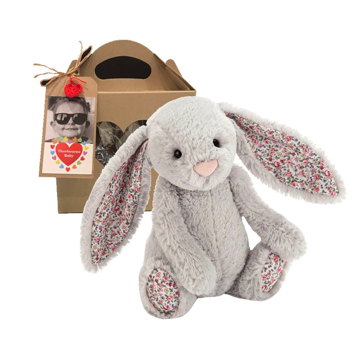 Jellycat blossom bunny medium silver deals