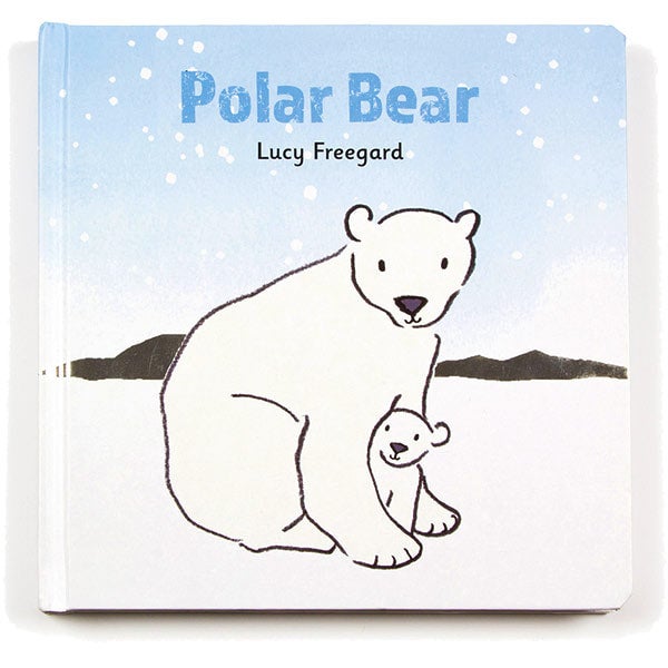 Jellycat Polar Bear book Jellycat Perry Polar Bear Medium Thorbourne Baby